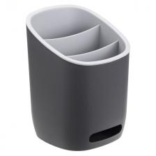 подставка для столовых приборов IDEA Изли 12,5x12,5x17см пластик графит подставка для столовых приборов IDEA Изли 12,5x12,5x17см пластик графит