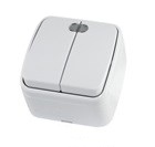 Tdm Выключатель 2-кл. открытой установки с подсветкой IP20 10А, Дача SQ1824-0004 1 шт Tdm Выключатель 2-кл. открытой установки с подсветкой IP20 10А, Дача SQ1824-0004 1 шт