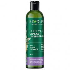 Молочко для душа BIODEPO Молочко для тела натуральное увлажняющее с эфирными маслами апельсина и лаванды Orange And Lavender Essential Oils 250 Молочко для душа BIODEPO Молочко для тела натуральное увлажняющее с эфирными маслами апельсина и лаванды Orange And Lavender Essential Oils 250