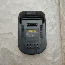 Адаптер для аккумулятора Makita 18 В, конвертер для инструмента Dewalt XR 20 В, замена на DCB204 DCB205 (только адаптер для доставки) Адаптер для аккумулятора Makita 18 В, конвертер для инструмента Dewalt XR 20 В, замена на DCB204 DCB205 (только адаптер для доставки)