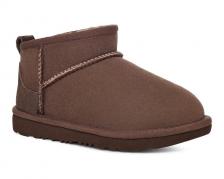 Ботинки UGG Kids Classic Ultra Mini, цвет Burnt Cedar Ботинки UGG Kids Classic Ultra Mini, цвет Burnt Cedar