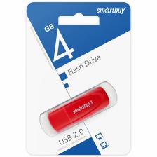 UFD 2.0 накопитель SmartBuy 004GB Scout Red (SB004GB2SCR), цена за 1 шт UFD 2.0 накопитель SmartBuy 004GB Scout Red (SB004GB2SCR), цена за 1 шт