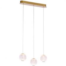 Подвесной светильник светодиодный Delight Collection Elliot Diamante MD20001012-3B gold в форме шара DeLight Collection Подвесной светильник светодиодный Delight Collection Elliot Diamante MD20001012-3B gold в форме шара DeLight Collection