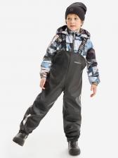 Полукомбинезон непромокаемый детский NIKASTYLE, Черный Полукомбинезон непромокаемый детский NIKASTYLE, Черный