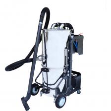 Пневматический взрывозащищенный пылесос Дастпром ПП-ЕХ.52.1 предназначен для сбора любых видов загрязнений (в том числе взрывоопасных и пожароопасных) в разной пропорции и фракции: мусор, мелкодисперсная и обычная пыль, твердые частицы и жидкости, и т.д. Маркировка взрывозащиты пылесоса по ГОСТ 31610.0: Ex h IIIC T20040°C Da/Db X -20°C <= Ta <= +40°C. В качестве источника энергии для пылесоса используется сжатый воздух, засасывание пыли основано на принципе работы трубки Вентури. Собранные загрязнения осаживаются в мусорном баке (52 л) посредством циклонной технологии фильтрации, оставшаяся мелкодисперсная пыль оседает на фильтре. В пылесосе предусмотрено 2 режима работы – режим пылесоса (сбор загрязнений) и режим продувки (очистка фильтра). Выходящий из пылесоса воздух рассеивается двумя глушителями. Область применения – взрывоопасные пылевые зоны класса 21,22 по ГОСТ 31610.10-2-2017/ IEC 60079-10-2 (IEC 60079-10-2), в которых возможно образование взрывоопасных смесей категории IIIA, IIIB, IIIC по ГОСТ 31610.20-2, в соответствии с присвоенной маркировкой взрывозащиты, инструкциями производителя по монтажу и эксплуатации, специальными условиями применения, требованиями ГОСТ IEC 60079-14 и другими нормативными документами, регламентирующими применение оборудования во взрывоопасных средах. Требования к характеристикам подключаемого источника сжатого воздуха: Давление в линии подачи воздуха: 0.6-1.0 МПа Расход линии подачи воздуха, не менее: 180 м?/ч Диаметр линии подачи воздуха: 8мм-12мм Пневматический взрывозащищенный пылесос Дастпром ПП-ЕХ.52.1 предназначен для сбора любых видов загрязнений (в том числе взрывоопасных и пожароопасных) в разной пропорции и фракции: мусор, мелкодисперсная и обычная пыль, твердые частицы и жидкости, и т.д. Маркировка взрывозащиты пылесоса по ГОСТ 31610.0: Ex h IIIC T20040°C Da/Db X -20°C <= Ta <= +40°C. В качестве источника энергии для пылесоса используется сжатый воздух, засасывание пыли основано на принципе работы трубки Вентури. Собранные загрязнения осаживаются в мусорном баке (52 л) посредством циклонной технологии фильтрации, оставшаяся мелкодисперсная пыль оседает на фильтре. В пылесосе предусмотрено 2 режима работы – режим пылесоса (сбор загрязнений) и режим продувки (очистка фильтра). Выходящий из пылесоса воздух рассеивается двумя глушителями. Область применения – взрывоопасные пылевые зоны класса 21,22 по ГОСТ 31610.10-2-2017/ IEC 60079-10-2 (IEC 60079-10-2), в которых возможно образование взрывоопасных смесей категории IIIA, IIIB, IIIC по ГОСТ 31610.20-2, в соответствии с присвоенной маркировкой взрывозащиты, инструкциями производителя по монтажу и эксплуатации, специальными условиями применения, требованиями ГОСТ IEC 60079-14 и другими нормативными документами, регламентирующими применение оборудования во взрывоопасных средах. Требования к характеристикам подключаемого источника сжатого воздуха: Давление в линии подачи воздуха: 0.6-1.0 МПа Расход линии подачи воздуха, не менее: 180 м?/ч Диаметр линии подачи воздуха: 8мм-12мм