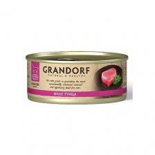 Grandorf Cat Grain Free Holistic Tuna Консервы для кошек Филе тунца 70 гр х 6 шт Grandorf Cat Grain Free Holistic Tuna Консервы для кошек Филе тунца 70 гр х 6 шт