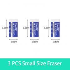 Мягкие белые ластики из ПВХ Мягкие белые ластики из ПВХ