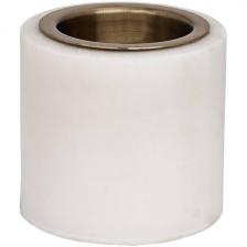 Подсвечник Eglo Rouyin 422032 B60, D60, мрамор, белый, золотой Подсвечник Eglo Rouyin 422032 B60, D60, мрамор, белый, золотой