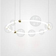 Люстра led для спальни светодиодная с бусинами Sessa Ring D94 ImperiumLoft Sessa-Ring01 (195005-23) Люстра led для спальни светодиодная с бусинами Sessa Ring D94 ImperiumLoft Sessa-Ring01 (195005-23)