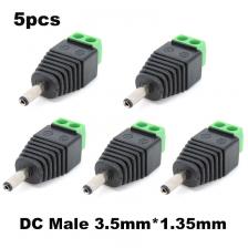 12 В постоянного тока 3,5 мм x 1,35 мм разъем питания разъем «папа-мама» адаптер ствола для камеры видеонаблюдения светодиодная лента клемма питания c1 12 В постоянного тока 3,5 мм x 1,35 мм разъем питания разъем «папа-мама» адаптер ствола для камеры видеонаблюдения светодиодная лента клемма питания c1