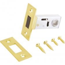 Дверная магнитная защелка предназначена для установки в деревянные межкомнатные двери правого и левого открывания. Отверстия под стяжные винты находятся на расстоянии 38 мм. Размер бэксета - 50 мм. Регулируемая ответная планка с магнитной вставкой ±1,5 мм. Возможна установка дверных ручек на стяжные винты для более прочного крепления. Дверная магнитная защелка предназначена для установки в деревянные межкомнатные двери правого и левого открывания. Отверстия под стяжные винты находятся на расстоянии 38 мм. Размер бэксета - 50 мм. Регулируемая ответная планка с магнитной вставкой ±1,5 мм. Возможна установка дверных ручек на стяжные винты для более прочного крепления.