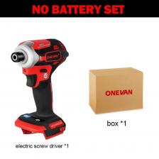 ONEVAN Бесщеточная аккумуляторная дрель 588Нм, красный+черный ONEVAN Бесщеточная аккумуляторная дрель 588Нм, красный+черный