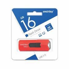USB 3.0/3.1 накопитель Smartbuy 16GB STREAM Red (SB16GBST-R3), цена за 1 шт USB 3.0/3.1 накопитель Smartbuy 16GB STREAM Red (SB16GBST-R3), цена за 1 шт