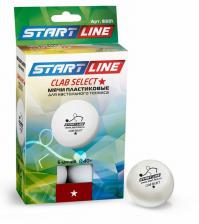 Мячи для настольного тенниса Start Line Club Select 1* 6шт 8331 Мячи для настольного тенниса Start Line Club Select 1* 6шт 8331