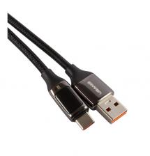 Дата-кабель USB - Type-C, SJ544, 6A черный Дата-кабель USB - Type-C, SJ544, 6A черный