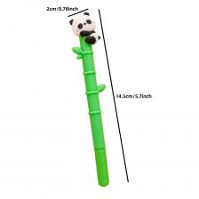 3 шт., бамбуковая нейтральная ручка с пандой, студенческая мягкая силиконовая креативная ручка для подписи, милые школьные и офисные обучающие канцелярские принадлежности, ручки 0,5 мм 3 шт., бамбуковая нейтральная ручка с пандой, студенческая мягкая силиконовая креативная ручка для подписи, милые школьные и офисные обучающие канцелярские принадлежности, ручки 0,5 мм