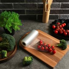 Набор пакетов для вакууматора Luazon, в рулоне 15x500 см, 90 мкм, прозрачные Набор пакетов для вакууматора Luazon, в рулоне 15x500 см, 90 мкм, прозрачные