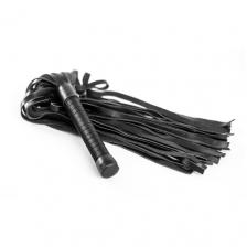 BDSM Арсенал Плеть из натуральной кожи с атласной ручкой Romantic Arsenal 3105 50 см черный 2 см BDSM Арсенал Плеть из натуральной кожи с атласной ручкой Romantic Arsenal 3105 50 см черный 2 см