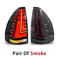 Пара задних фонарей в сборе для Toyota Prado/120 2003-2009, задние фонари, светодиодный задний фонарь, стоп-сигнал, фары дальнего света, задние противотуманные фары Пара задних фонарей в сборе для Toyota Prado/120 2003-2009, задние фонари, светодиодный задний фонарь, стоп-сигнал, фары дальнего света, задние противотуманные фары