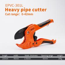 Резак для труб из ПВХ 42 мм, ножницы с храповым механизмом из алюминиевого сплава, резак для труб, резак для шлангов из ПВХ/ПУ/PP/PE, ручные инструменты для резки Резак для труб из ПВХ 42 мм, ножницы с храповым механизмом из алюминиевого сплава, резак для труб, резак для шлангов из ПВХ/ПУ/PP/PE, ручные инструменты для резки