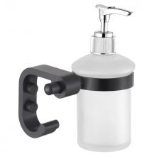 дозатор для жидкого мыла LEDEME Black L5527 настенный черный дозатор для жидкого мыла LEDEME Black L5527 настенный черный