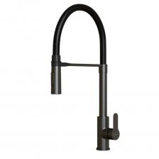 Смеситель для кухни Mixline MLSS-0402BL графит с высоким изливом однорычажный (556021) Смеситель для кухни Mixline MLSS-0402BL графит с высоким изливом однорычажный (556021)