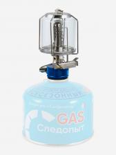 Светильник портативный газовый Следопыт - Светлячок, пьезо, стекло., Серый Светильник портативный газовый Следопыт - Светлячок, пьезо, стекло., Серый