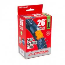 Велокамера 26" 1.95/2.125 (50-54-559) AV48 самозаклеивающаяся Chaoyang (Y080203F) 3082648-99 Велокамера 26" 1.95/2.125 (50-54-559) AV48 самозаклеивающаяся Chaoyang (Y080203F) 3082648-99