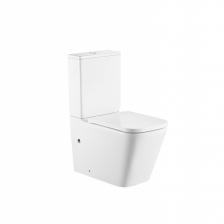 Унитаз ABBER Rechteck AC1210T компакт белый, безободковый, смыв торнадо Унитаз ABBER Rechteck AC1210T компакт белый, безободковый, смыв торнадо