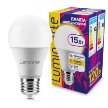 Светодиодная лампа LUMINARTE LSTD-A60-15W3KE27 15Вт 3000K E27, цена за 1 шт. Светодиодная лампа LUMINARTE LSTD-A60-15W3KE27 15Вт 3000K E27, цена за 1 шт.