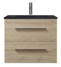 Тумба с раковиной Creto Ares Davos 60 black Тумба с раковиной Creto Ares Davos 60 black