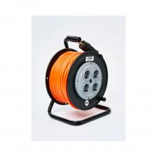 Силовой удлинитель на пластиковой катушке TОРЭЛЕКТРО с термовыключателем предназначен для подключения электроприборов находящихся вдали от сети электропитания. Катушка позволяет легко сматывать и разматывать кабель, обеспечивает компактное хранение и удобство в экспуатации. Термовыключатель выполняет функцию предохранителя и сохраняет оборудование от скачков напряжения в сети и коротких замыканий.В производстве кабеля используется только высококачественная медь. Удлинитель можно использовать как в промышленных, так и в бытовых сферах. Удобно хранить и транспортировать, благодаря компактным размерам. Подсоединение всех элементов выполнены с наконечниками НШВИ (обжим кабеля), розеточная группа подсоединяется на клеммную колодку, что обеспечивает надежность и долговечность использования.Внимание: всегда перед использованием разматывайте кабель на всю длину! Силовой удлинитель на пластиковой катушке TОРЭЛЕКТРО с термовыключателем предназначен для подключения электроприборов находящихся вдали от сети электропитания. Катушка позволяет легко сматывать и разматывать кабель, обеспечивает компактное хранение и удобство в экспуатации. Термовыключатель выполняет функцию предохранителя и сохраняет оборудование от скачков напряжения в сети и коротких замыканий.В производстве кабеля используется только высококачественная медь. Удлинитель можно использовать как в промышленных, так и в бытовых сферах. Удобно хранить и транспортировать, благодаря компактным размерам. Подсоединение всех элементов выполнены с наконечниками НШВИ (обжим кабеля), розеточная группа подсоединяется на клеммную колодку, что обеспечивает надежность и долговечность использования.Внимание: всегда перед использованием разматывайте кабель на всю длину!