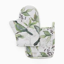 Набор кухонный «Этель. Готовь с душой»: варежка-прихватка, прихватка, 100% хлопок, репс 220 г/м? Набор кухонный «Этель. Готовь с душой»: варежка-прихватка, прихватка, 100% хлопок, репс 220 г/м?