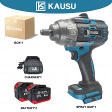 Аккумуляторный ударный гайковерт KAUSU 2500 Нм 1/2 дюйма для батарей Makita 18 В Аккумуляторный ударный гайковерт KAUSU 2500 Нм 1/2 дюйма для батарей Makita 18 В