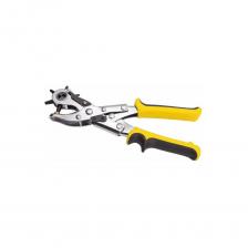 Револьверный просекатель дырокол для кожи также подойдет для резины, пластика и картона. Простой и надежный револьверный механизм позволяет быстро настроить нужный диаметр для пробивания отверстия. Пробойники выполнены из высокопрочной закаленной стали со специальной заточкой, что увеличивает их ресурс и позволят добиться точности и аккуратности отверстий. Особая конструкция механизма позволяет пробивать отверстия, приложив минимум усилий. Револьверный просекатель дырокол для кожи также подойдет для резины, пластика и картона. Простой и надежный револьверный механизм позволяет быстро настроить нужный диаметр для пробивания отверстия. Пробойники выполнены из высокопрочной закаленной стали со специальной заточкой, что увеличивает их ресурс и позволят добиться точности и аккуратности отверстий. Особая конструкция механизма позволяет пробивать отверстия, приложив минимум усилий.