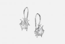 Детские серьги серебряные Children's Ladybug 2 шт PEPELA JEWELRY Детские серьги серебряные Children's Ladybug 2 шт PEPELA JEWELRY