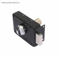 Замок накладной «АЛЛЮР» ЗН 1-1-2, 86x77x25 мм, с/фиксатором, с/защелкой, 6 ключей Замок накладной «АЛЛЮР» ЗН 1-1-2, 86x77x25 мм, с/фиксатором, с/защелкой, 6 ключей