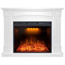 Каминокомплект Royal Flame Boston Белый с очагом Emerald 28 Каминокомплект Royal Flame Boston Белый с очагом Emerald 28