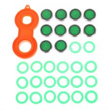 Rafford 11 шт. набор водосберегающих смесителей, аэратор, сменный фильтр, смешанная насадка M24, 24 мм, резьба, смеситель для ванной комнаты, барботер, аксессуары Rafford 11 шт. набор водосберегающих смесителей, аэратор, сменный фильтр, смешанная насадка M24, 24 мм, резьба, смеситель для ванной комнаты, барботер, аксессуары