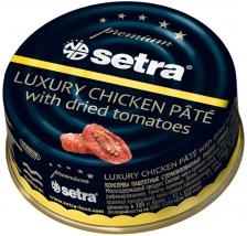 Паштет Setra куриный с вяленными томатами 100г Паштет Setra куриный с вяленными томатами 100г