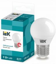 IEK Лампа LED G45 шар 9Вт 230В 4000К E27, LLE-G45-9-230-40-E27 1 шт IEK Лампа LED G45 шар 9Вт 230В 4000К E27, LLE-G45-9-230-40-E27 1 шт