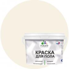 Специализированная акрил-полиуретановая краска для пола Malare с добавлением воска для защитно-декоративного окрашивания любых типов поверхностей: Деревянных (мебель, двери, окна, фасад, полы, стены, фанера, OSB и иные) Минеральных (каменные, кирпичные, бетонные, штукатурные) Металлических, без следов коррозии Тип работ: Внутренние Расход: 7-10 кв. м на 1 кг, в зависимости от типа поверхности. Время высыхания: при температуре 25±2 °C и относительной влажности 50±5 %: 45-60 минут до нанесения 2-го слоя; 120 минут до полного высыхания. На отлипание 30 мин. Применяется в производственных, жилых и общественных зданиях, в том числе больницах, школьных и дошкольных учреждениях, в помещениях, где предусмотрен режим влажной дезинфекции. Специализированная акрил-полиуретановая краска для пола Malare с добавлением воска для защитно-декоративного окрашивания любых типов поверхностей: Деревянных (мебель, двери, окна, фасад, полы, стены, фанера, OSB и иные) Минеральных (каменные, кирпичные, бетонные, штукатурные) Металлических, без следов коррозии Тип работ: Внутренние Расход: 7-10 кв. м на 1 кг, в зависимости от типа поверхности. Время высыхания: при температуре 25±2 °C и относительной влажности 50±5 %: 45-60 минут до нанесения 2-го слоя; 120 минут до полного высыхания. На отлипание 30 мин. Применяется в производственных, жилых и общественных зданиях, в том числе больницах, школьных и дошкольных учреждениях, в помещениях, где предусмотрен режим влажной дезинфекции.