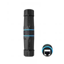 Водонепроницаемый разъем CAT6/CAT6A/CAT7 RJ45 Ethernet/сетевой разъем RJ45, прямой широкополосный разъем для наружного использования Водонепроницаемый разъем CAT6/CAT6A/CAT7 RJ45 Ethernet/сетевой разъем RJ45, прямой широкополосный разъем для наружного использования