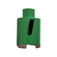 Алмазная коронка для подрозетников 72 мм с боковым пылеудалением( М22) 72110m22 предназначена для сухого сверления отверстий для монтажа подрозетников с помощью дрелей с резьбой М22.Алмазные сегменты коронки приварены лазерной сваркой. Это позволяет работать без подачи воды, а так же повышает скорость резки и долговечность оснастки. Лазерная сварка обеспечивает более крепкое крепление режущих алмазных сегментов к корпусу коронки, сохраняя свои свойства при высоких температурах во время сверления.Внимание, изображение товара может отличаться от реального! Верные параметры указаны в технических характеристиках товара. Алмазная коронка для подрозетников 72 мм с боковым пылеудалением( М22) 72110m22 предназначена для сухого сверления отверстий для монтажа подрозетников с помощью дрелей с резьбой М22.Алмазные сегменты коронки приварены лазерной сваркой. Это позволяет работать без подачи воды, а так же повышает скорость резки и долговечность оснастки. Лазерная сварка обеспечивает более крепкое крепление режущих алмазных сегментов к корпусу коронки, сохраняя свои свойства при высоких температурах во время сверления.Внимание, изображение товара может отличаться от реального! Верные параметры указаны в технических характеристиках товара.