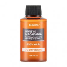 KUNDAL Гель для душа Цветок вишни Honey & Macadamia Body Wash 100 KUNDAL Гель для душа Цветок вишни Honey & Macadamia Body Wash 100
