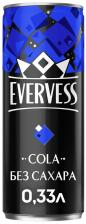 Напиток Evervess Cola zero sugar 330мл. Закажите онлайн! Напиток Evervess Cola zero sugar 330мл. Закажите онлайн!