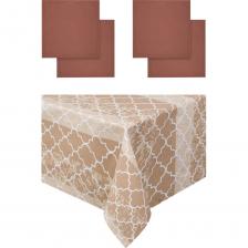 Кухонный набор Guten Morgen предназначен для бытового использования. Защищает поверхность стола от царапин и загрязнений, поэтому отличается практичностью. В качестве материала для изготовления используется натуральная хлопковая рогожка. Изделие с плетением из рогожки не склонно к деформации. Оно не мнется, не растягиваются и не садится, его сложно порвать или повредить. При правильном уходе прослужит долго, сохранив форму и цвет. Швы аккуратные и ровные, так как пошив осуществляется на промышленном швейном оборудовании. Скатерть легко чистится, благодаря чему не требует сложного ухода. Кухонный набор Guten Morgen предназначен для бытового использования. Защищает поверхность стола от царапин и загрязнений, поэтому отличается практичностью. В качестве материала для изготовления используется натуральная хлопковая рогожка. Изделие с плетением из рогожки не склонно к деформации. Оно не мнется, не растягиваются и не садится, его сложно порвать или повредить. При правильном уходе прослужит долго, сохранив форму и цвет. Швы аккуратные и ровные, так как пошив осуществляется на промышленном швейном оборудовании. Скатерть легко чистится, благодаря чему не требует сложного ухода.