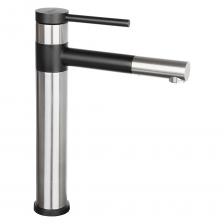 Смеситель для раковины СоюзКран черного цвета с высоким поворотным изливом и керамическим картриджем 35 мм выполнен из нержавеющей стали. Конструктивная особенность корпусов смесителей из нержавеющей стали делает их максимально устойчивыми к любым перепадам давления, изделия очень прочные, устойчивы к коррозии и имеют долгий срок эксплуатации. Форма и высота излива универсальна для мытья посуды, включая высокие кастрюли и кувшины. Работает бесшумно, не протекает, легко моется и будет актуален для любого интерьерного стиля. Преимущества: Высокий поворотный излив 21,3 см; Корпус из нержавеющей стали; Керамический картридж 35 мм; 5 лет гарантия; Крепление - гайка; Ручка-рычаг: быстрая настройка температурного режима и напора; Идеально подходит для раковины. Смеситель для раковины СоюзКран черного цвета с высоким поворотным изливом и керамическим картриджем 35 мм выполнен из нержавеющей стали. Конструктивная особенность корпусов смесителей из нержавеющей стали делает их максимально устойчивыми к любым перепадам давления, изделия очень прочные, устойчивы к коррозии и имеют долгий срок эксплуатации. Форма и высота излива универсальна для мытья посуды, включая высокие кастрюли и кувшины. Работает бесшумно, не протекает, легко моется и будет актуален для любого интерьерного стиля. Преимущества: Высокий поворотный излив 21,3 см; Корпус из нержавеющей стали; Керамический картридж 35 мм; 5 лет гарантия; Крепление - гайка; Ручка-рычаг: быстрая настройка температурного режима и напора; Идеально подходит для раковины.