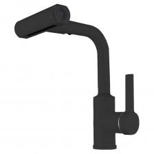 Смеситель для кухни с высоким поворотным изливом RUSH Tinos арт. TI3732-17Black цвет матовый черный с металлической ручкой изготовлен из нержавеющей стали SUS304 и имеет рычажное управление. В смеситель установлен картридж D-35 с керамическими пластинами. Высота смесителя 296мм. Излив поворотный с поворотной лейкой с 4 функциями. Высота излива до аэратора 167мм. Аэратор изготовлен из пластика. Смеситель для кухни с высоким поворотным изливом RUSH Tinos арт. TI3732-17Black цвет матовый черный с металлической ручкой изготовлен из нержавеющей стали SUS304 и имеет рычажное управление. В смеситель установлен картридж D-35 с керамическими пластинами. Высота смесителя 296мм. Излив поворотный с поворотной лейкой с 4 функциями. Высота излива до аэратора 167мм. Аэратор изготовлен из пластика.