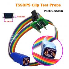 TSSOP8 клипса тестовый зонд линия 8 контактов 4,3 мм-0,65 мм для программирования микросхем на USB программатор EZP2019 EZP2023 Xgecu TL866II T56 T48 TSSOP8 клипса тестовый зонд линия 8 контактов 4,3 мм-0,65 мм для программирования микросхем на USB программатор EZP2019 EZP2023 Xgecu TL866II T56 T48